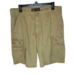 Lee Men's Khaki Cargo Shorts